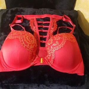 Lane Bryant  Red Bra/ Thong Set